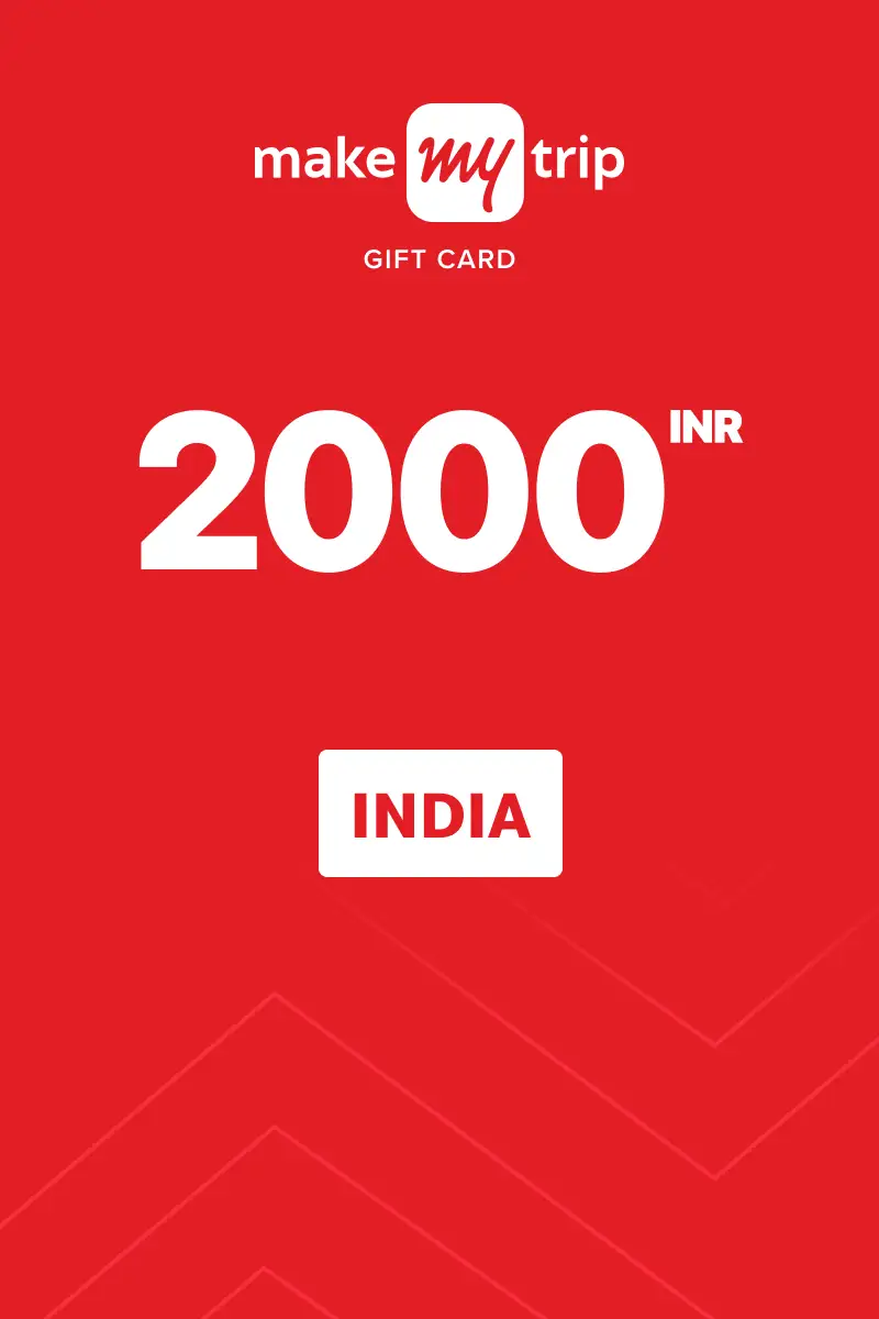 MakeMyTrip 2000 INR Gift Card (India) - Digital Key