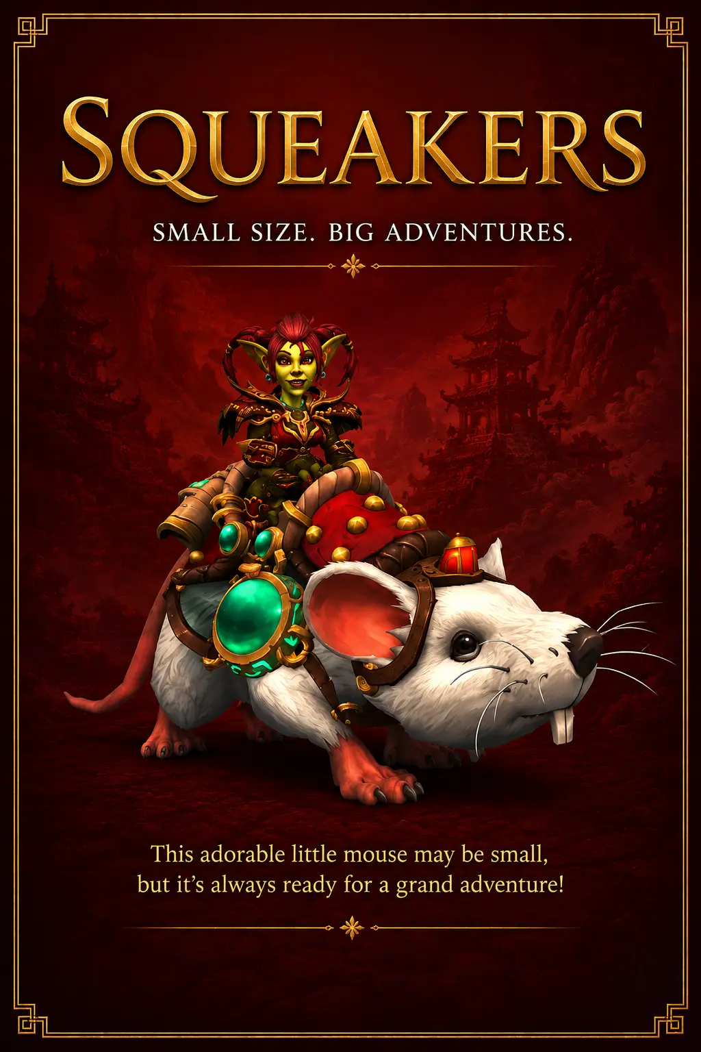 World of Warcraft - Squeakers, the Trickster DLC (Global) (PC / Mac) - Battle.net Gift