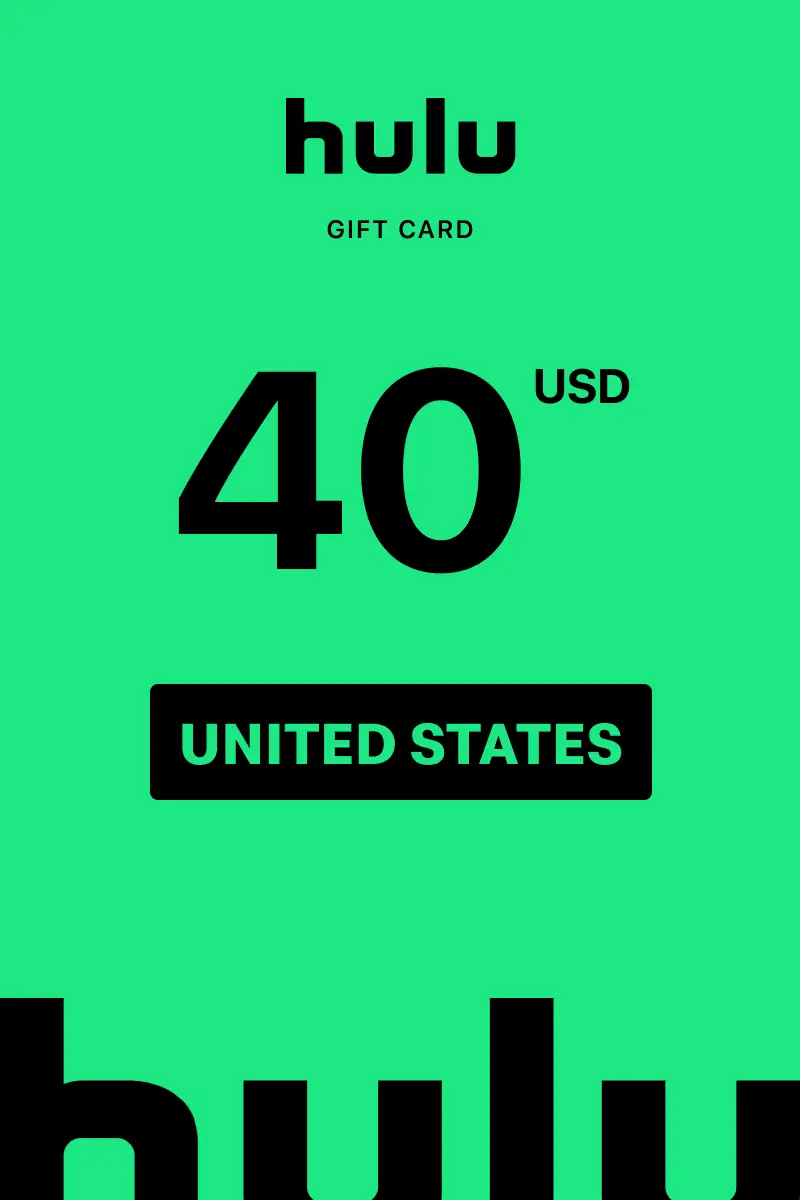 Hulu 40 USD Gift Card (United States) - Digital Key