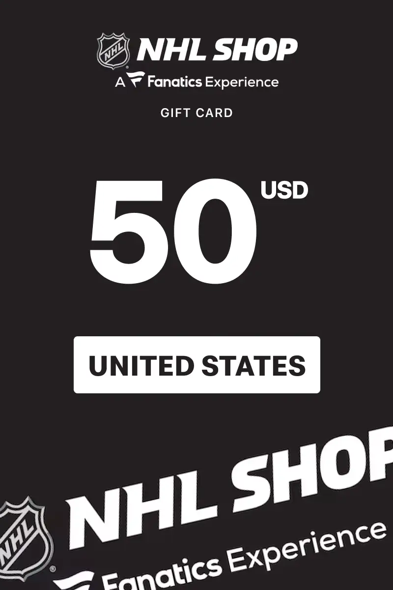 NHL Shop 50 USD Gift Card (United States) - Digital Key