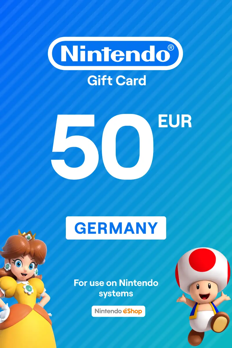 Nintendo eShop 50 EUR Gift Card (Germany) - Digital Key