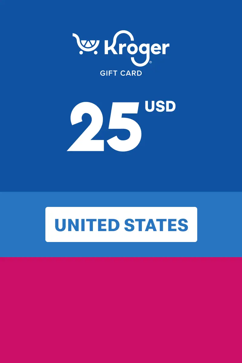 Kroger 25 USD Gift Card (United States) - Digital Key