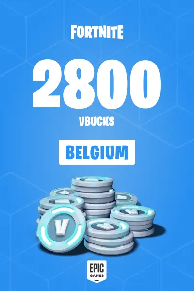 Fortnite - 2800 V-Bucks Card (Belgium) - Digital Key
