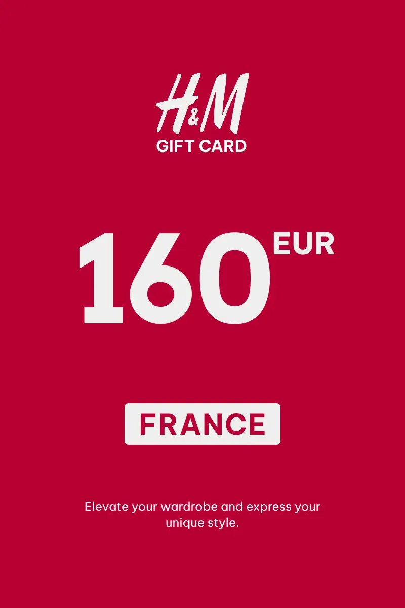 HandM 160 EUR Gift Card (France) - Digital Key