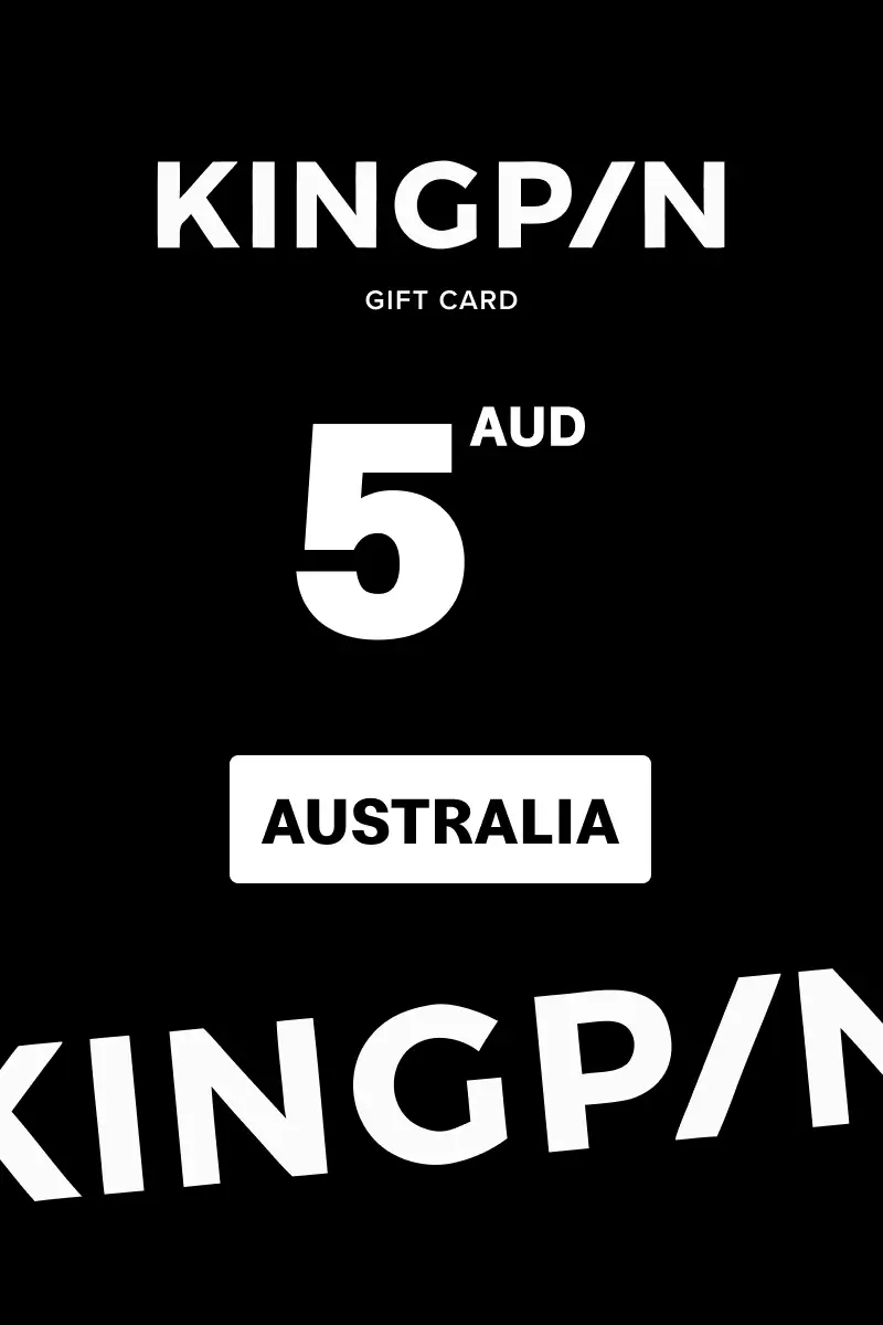 Kingpin 5 AUD Gift Card (Australia) - Digital Key