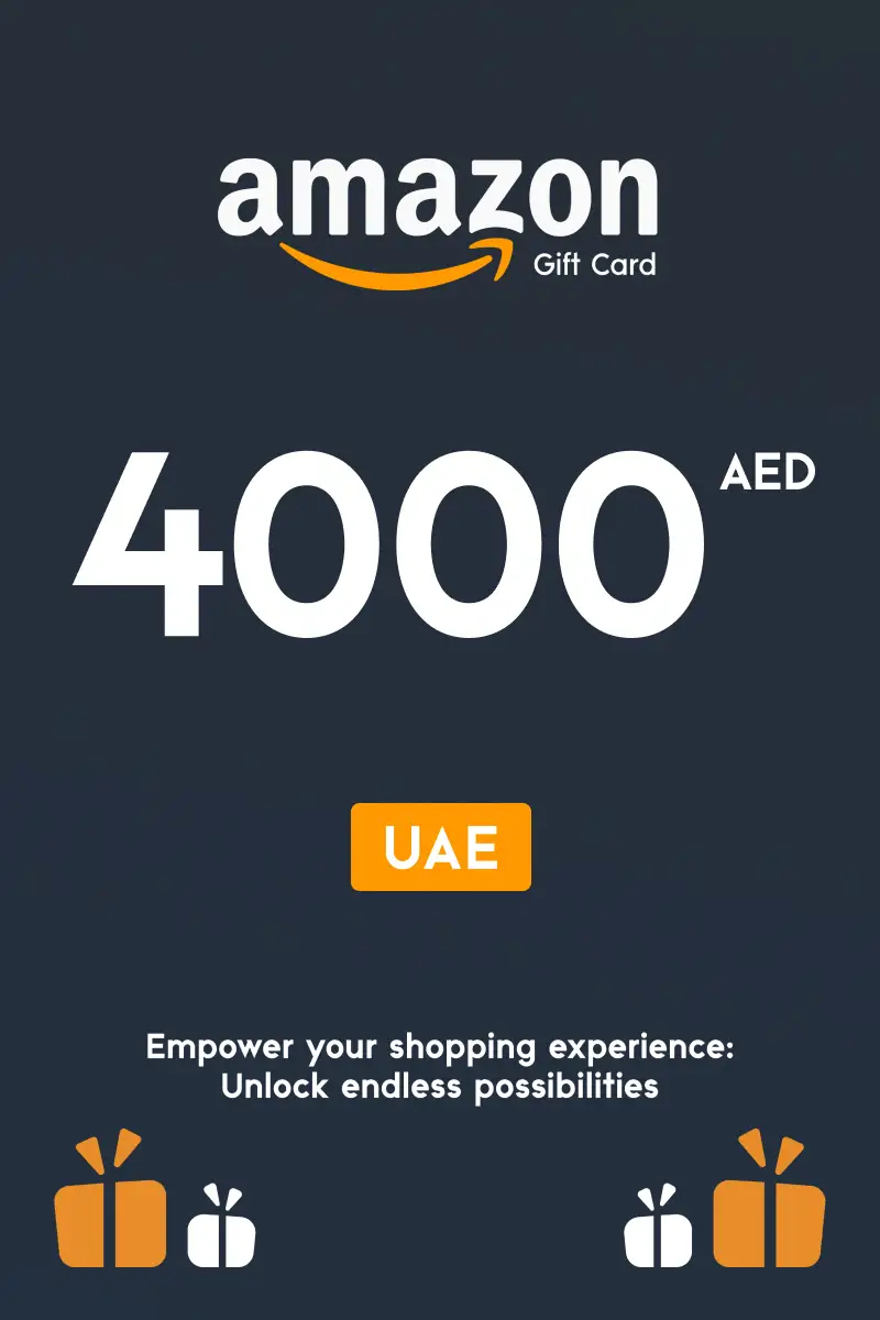 Amazon 4000 AED Gift Card (United Arab Emirates) - Digital Key