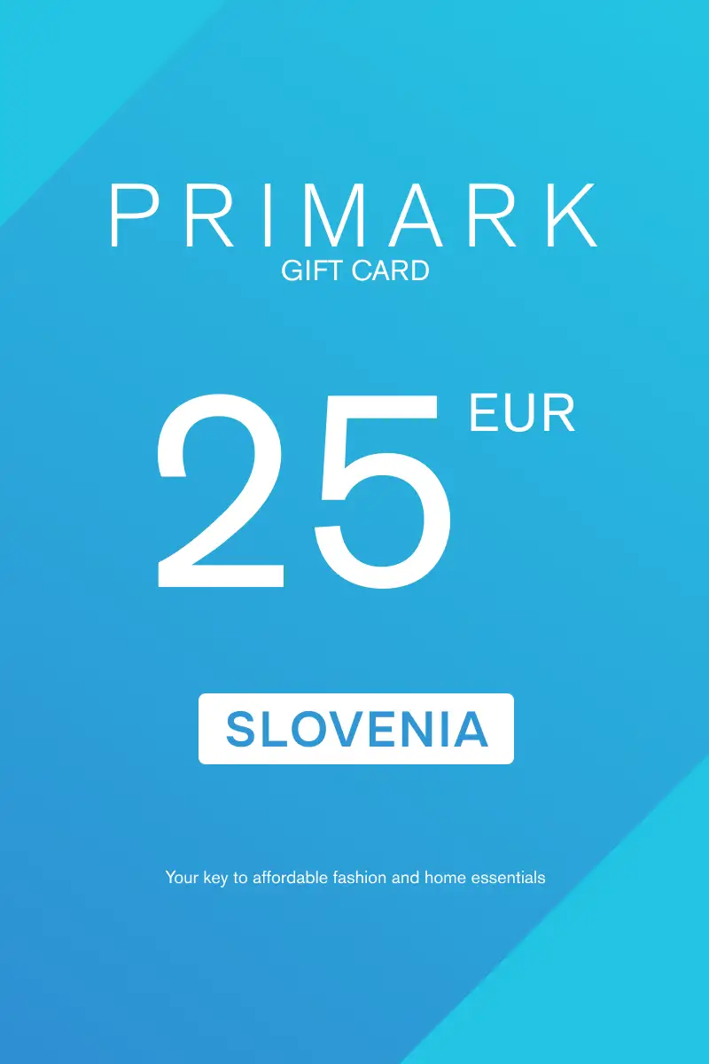 Primark 25 EUR Gift Card (Slovenia) - Digital Key