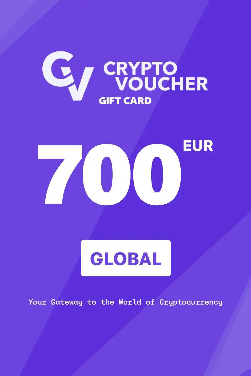 Crypto Voucher 700 EUR Gift Card (Global) - Digital Key