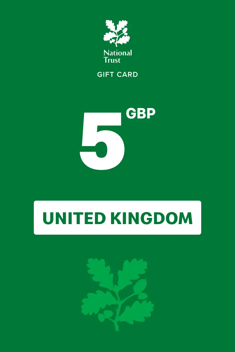 National Trust 5 GBP Gift Card (United Kingdom) - Digital Key