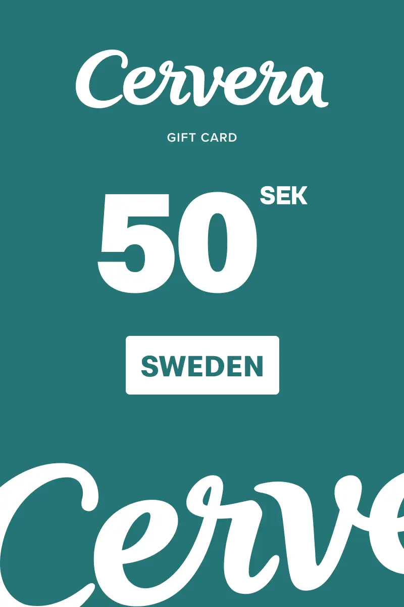 Cervera 50 SEK Gift Card (Sweden) - Digital Key