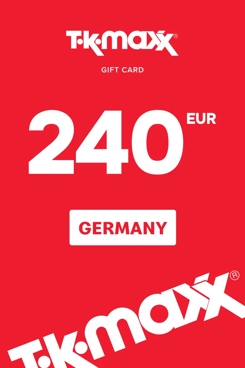 TK Maxx 240 EUR Gift Card (Germany) - Digital Key