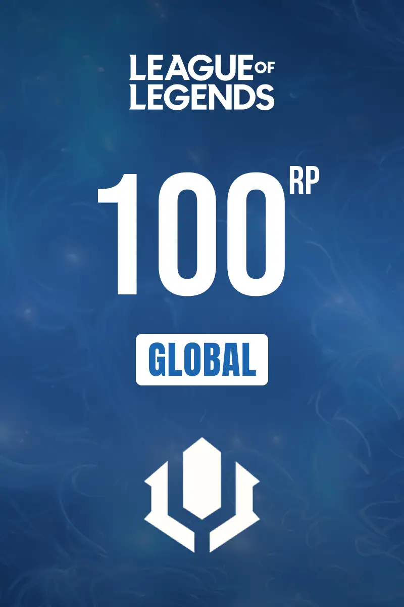 League of Legends - 100 RP (Global) - Digital Key