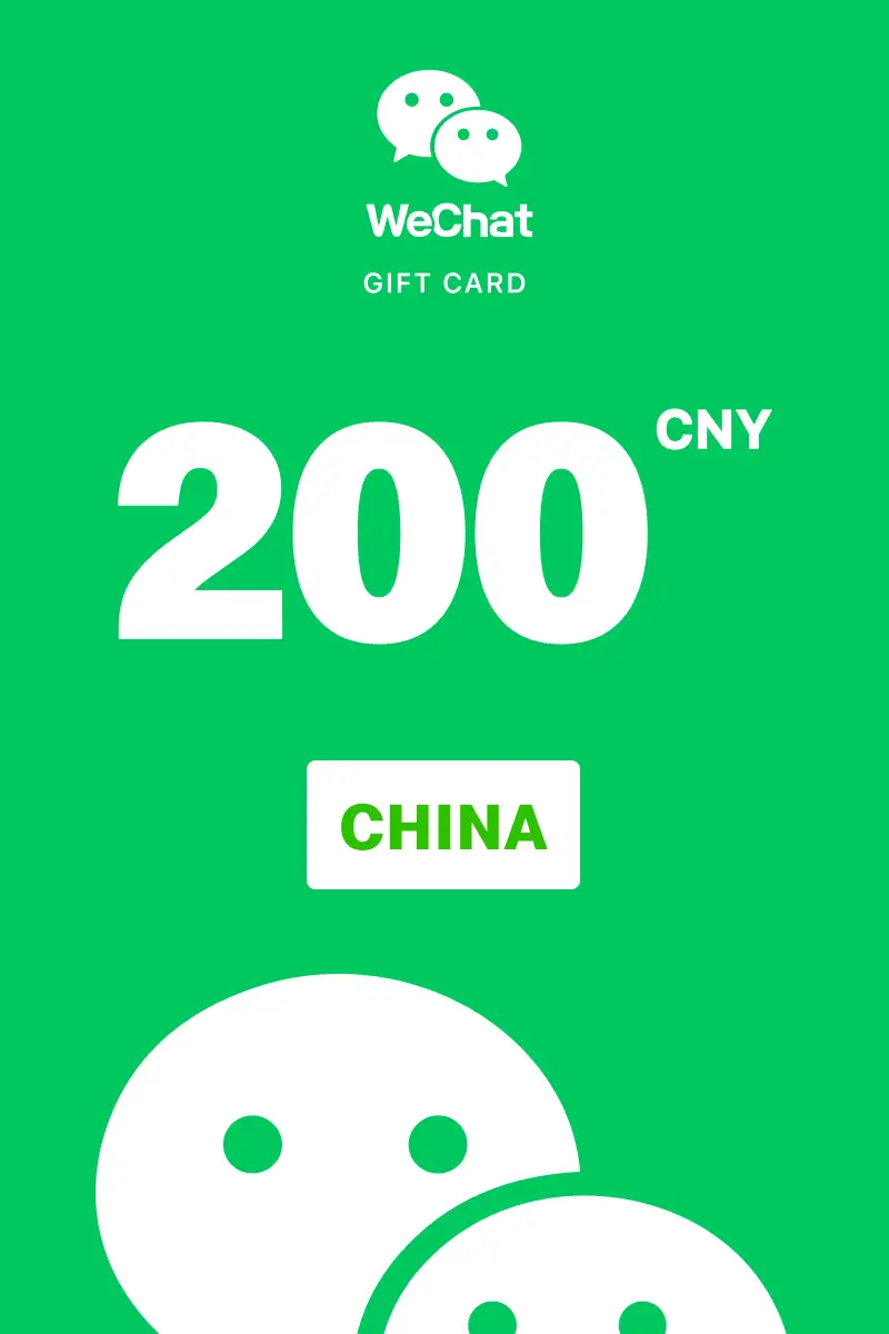 WeChat 200 CNY Gift Card (China) - FlexeCard - Digital Key