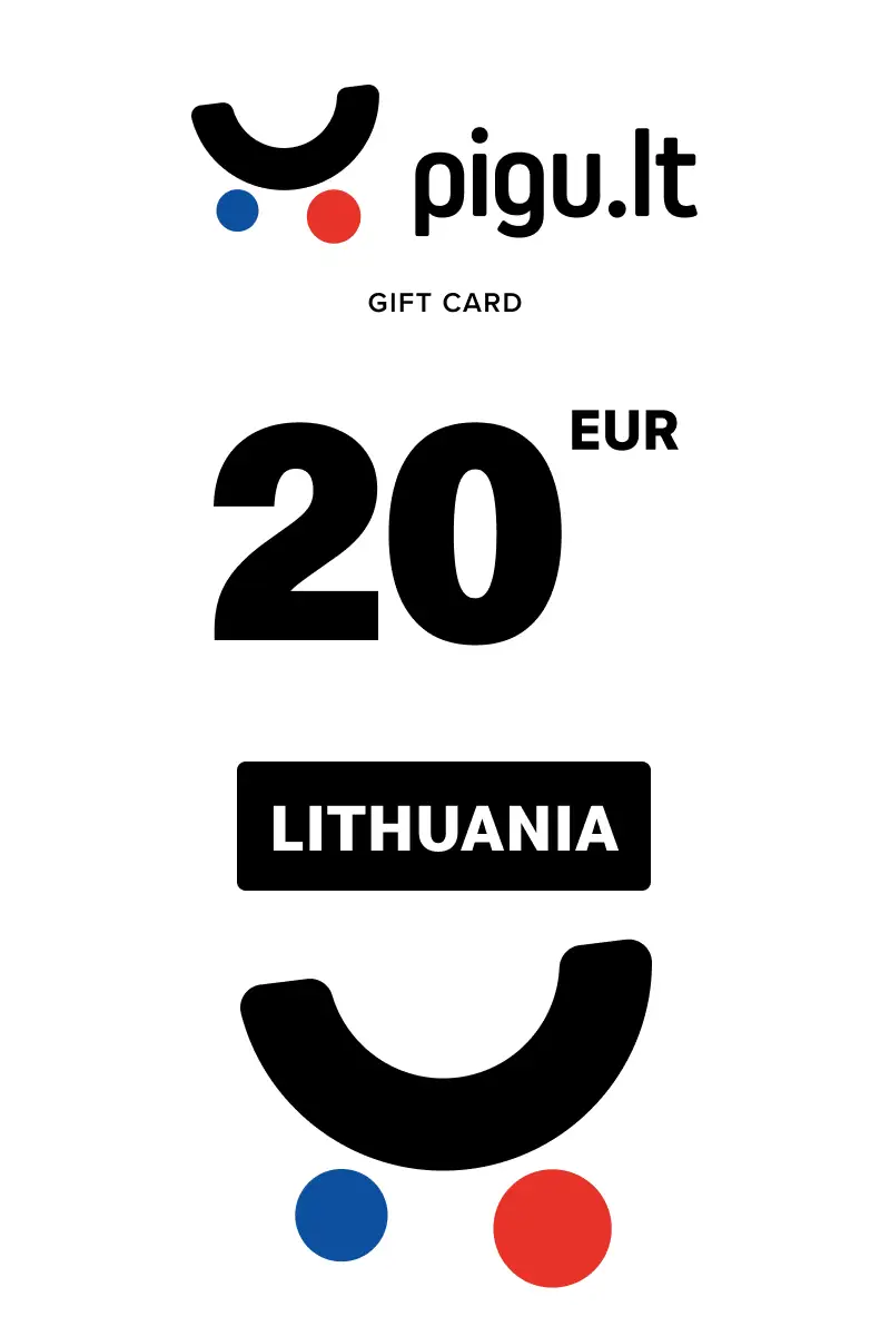 Pigu.it 20 EUR Gift Card (Lithuania) - Digital Key