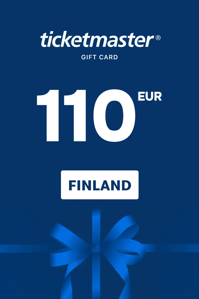 Ticketmaster 110 EUR Gift Card (Finland) - Digital Key