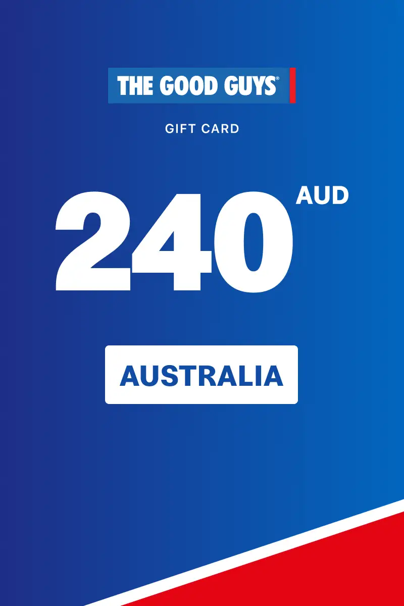The Good Guys 240 AUD Gift Card (Australia) - Digital Key