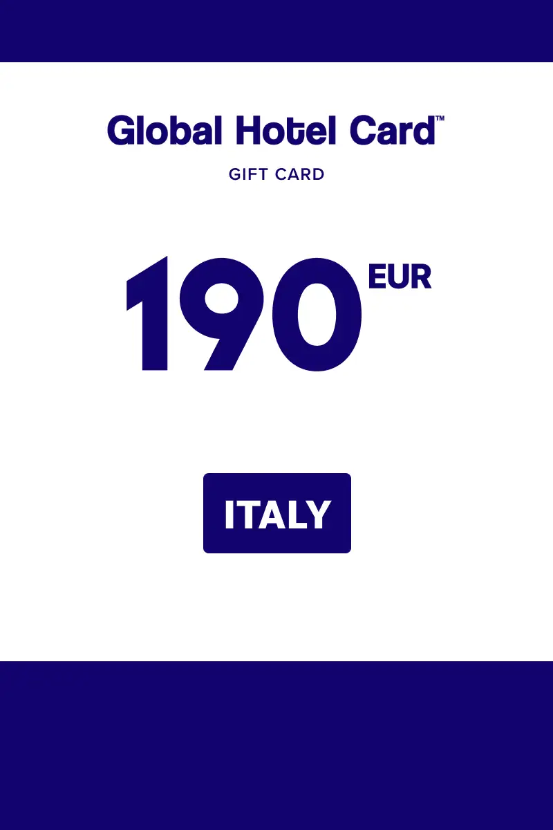 Global Hotel Card 190 EUR Gift Card (Italy) - Digital Key