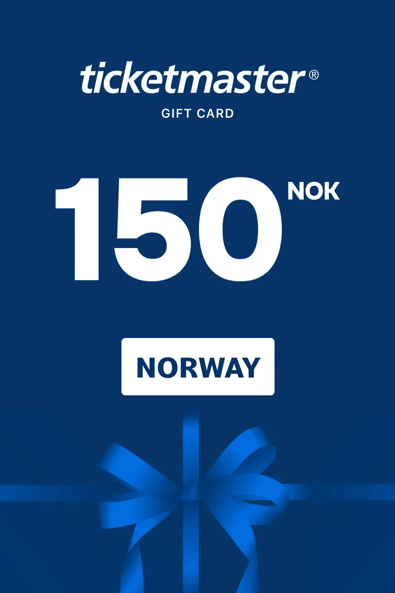 Ticketmaster 150 NOK Gift Card (Norway) - Digital Key