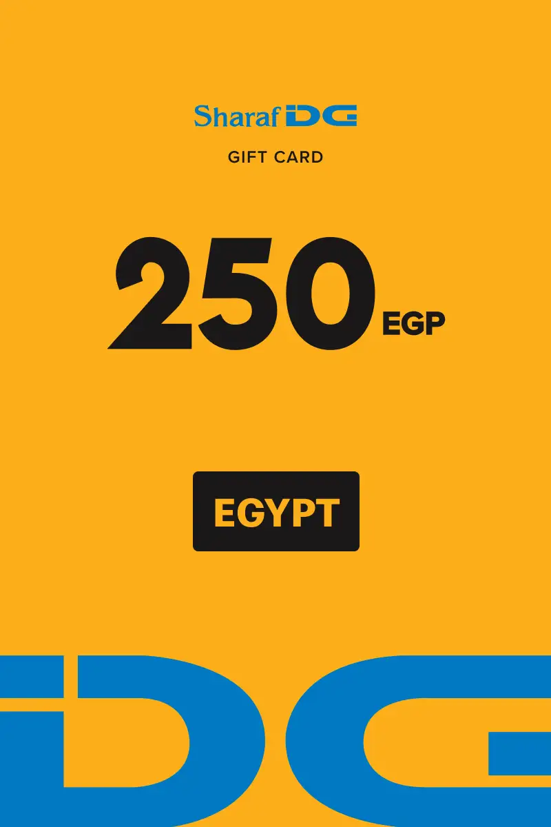Sharaf DG 250 EGP Gift Card (Egypt) - Digital Key