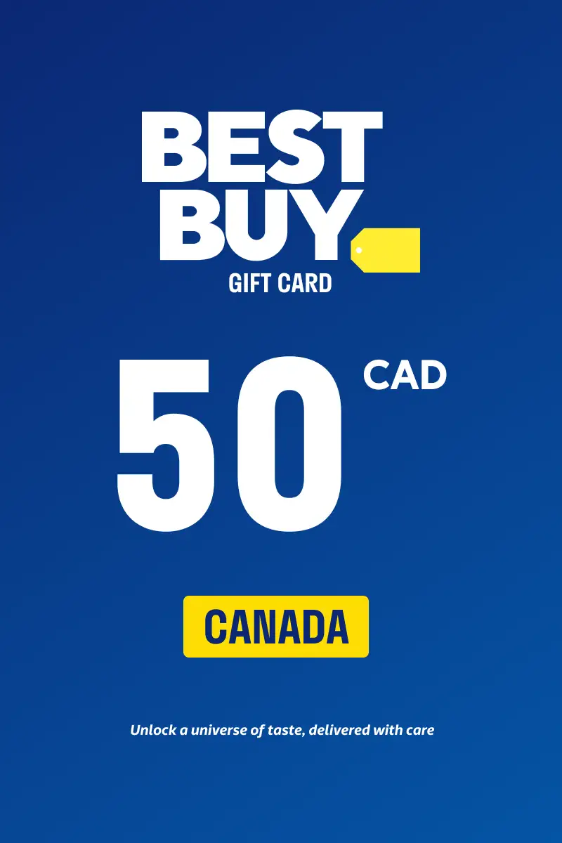 Best Buy 50 CAD Gift Card (Canada) - Digital Key