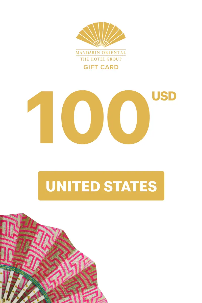 Mandarin Oriental Hotel Group 100 USD Gift Card (United States) - Digital Key