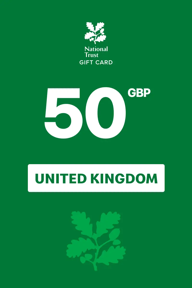 National Trust 50 GBP Gift Card (United Kingdom) - Digital Key