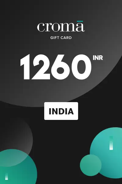 Croma 1260 INR Gift Card (India) - Digital Key