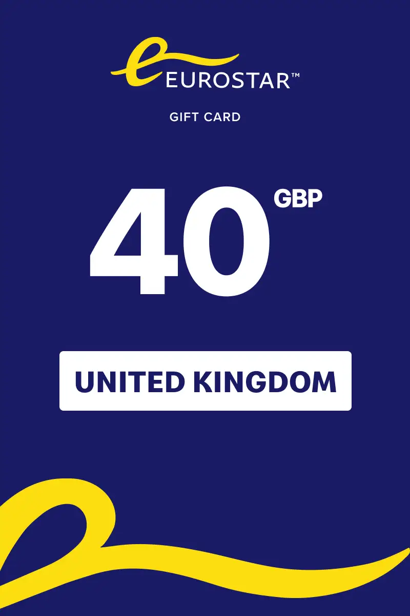 Eurostar 40 GBP Gift Card (United Kingdom) - Digital Key
