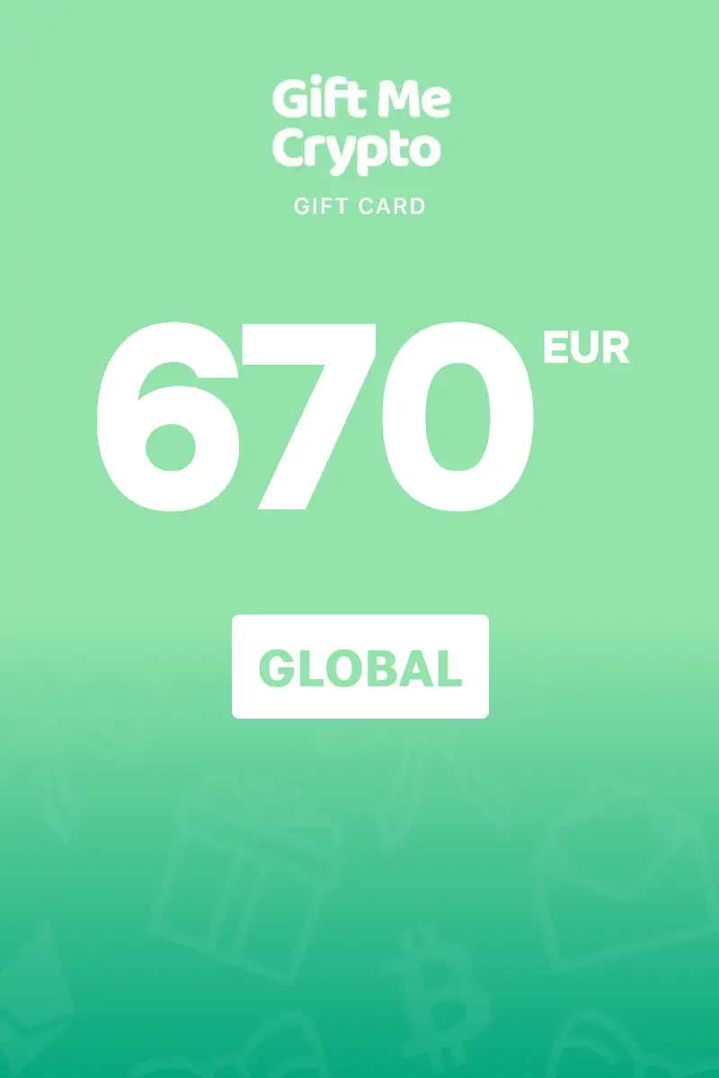Gift Me Crypto (ETH) 670 EUR Gift Card (Global) - Digital Key