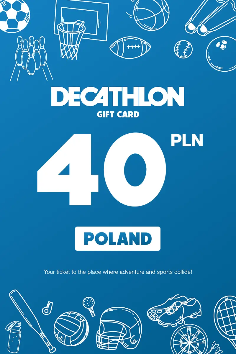 Decathlon 40 PLN Gift Card (Poland) - Digital Key
