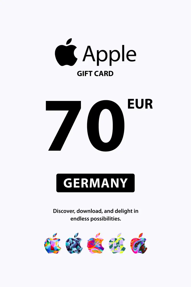 Apple 70 EUR Gift Card (Germany) - Digital Key