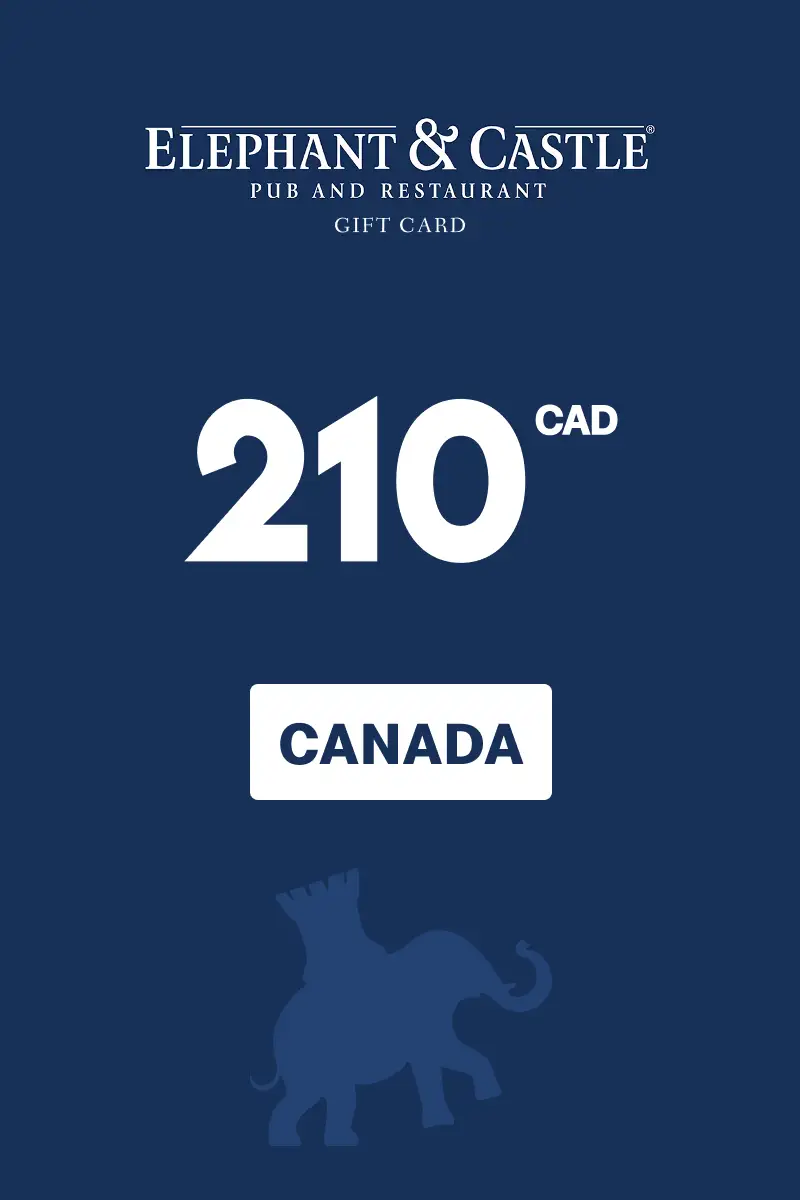 Elephant and Castle 210 CAD Gift Card (Canada) - Digital Key