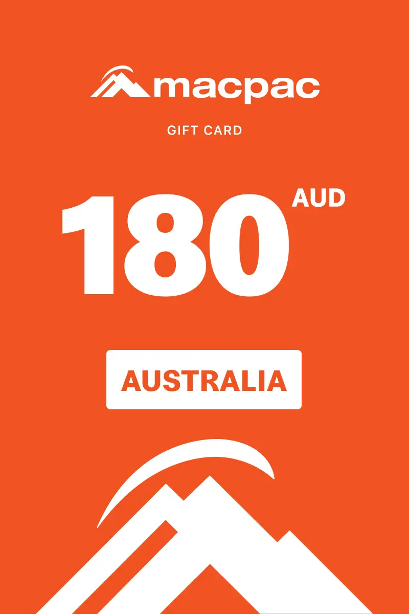 Macpac 180 AUD Gift Card (Australia) - Digital Key