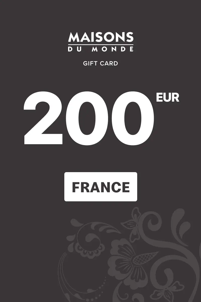 Maisons du Monde 200 EUR Gift Card (France) - Digital Key