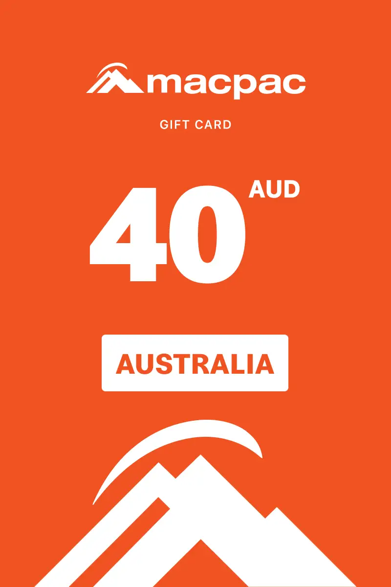 Macpac 40 AUD Gift Card (Australia) - Digital Key