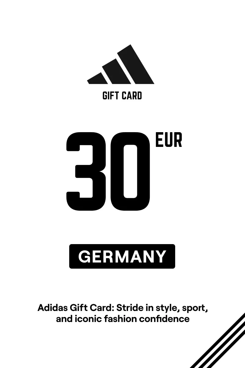 Adidas 30 EUR Gift Card (Germany) - Digital Key