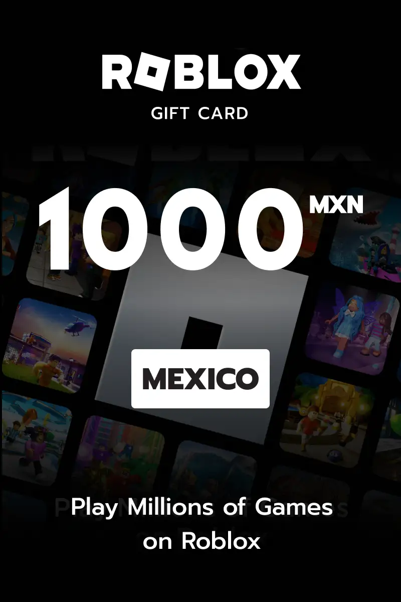 Roblox 1000 MXN Gift Card (Mexico) - Digital Key