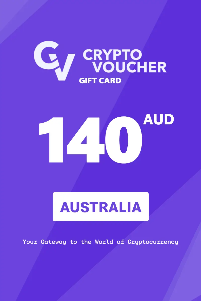Crypto Voucher 140 AUD Gift Card (Australia) - Digital Key