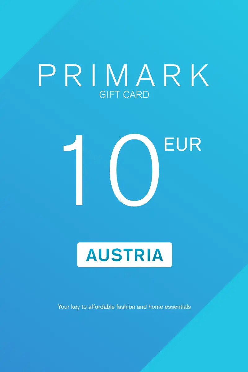 Primark 10 EUR Gift Card (Austria) - Digital Key