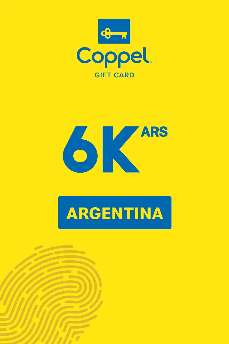 Coppel 6000 ARS Gift Card (Argentina) - Digital Key