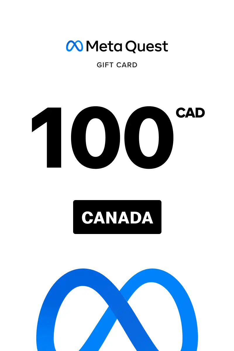 Meta Quest 100 CAD Gift Card (Canada) - Digital Key