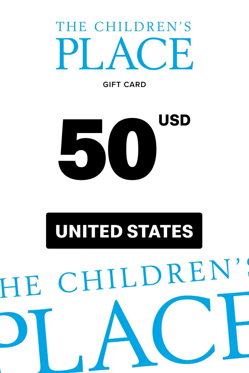 The Children's Place 50 USD Gift Card (United States) - Digital Key