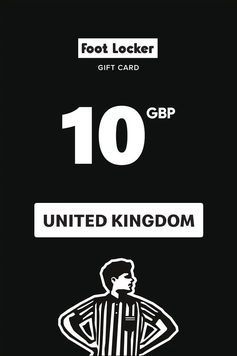 Foot Locker 10 GBP Gift Card (United Kingdom) - Digital Key
