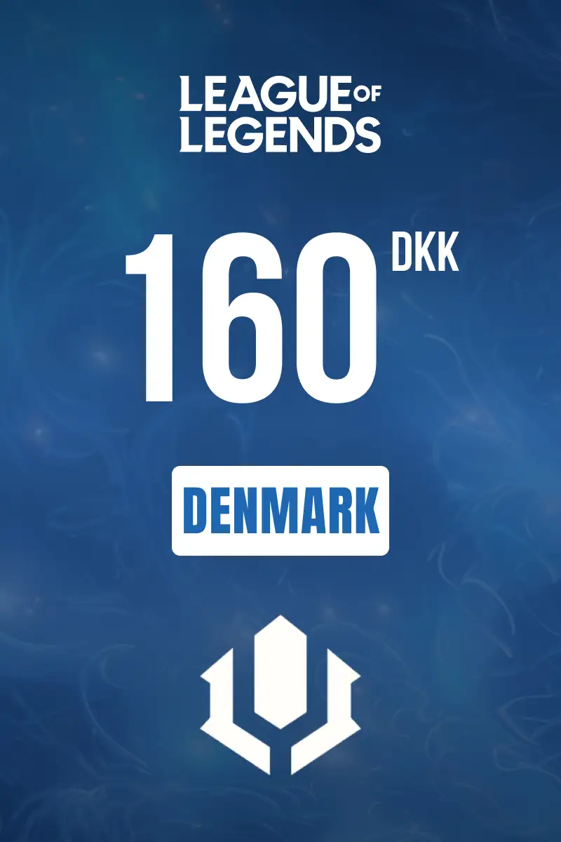 League of legends 160 DKK Gift Card (Denmark) - Digital Key