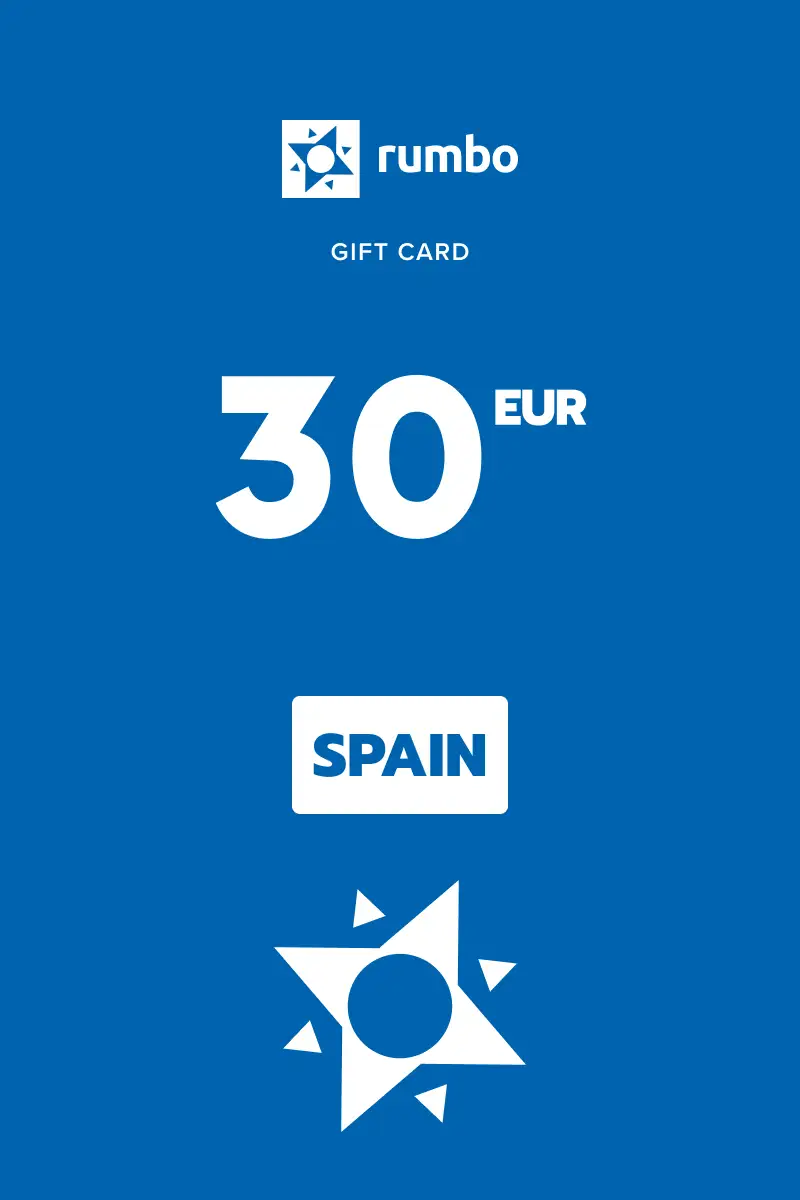 Rumbo 30 EUR Gift Card (Spain) - Digital Key