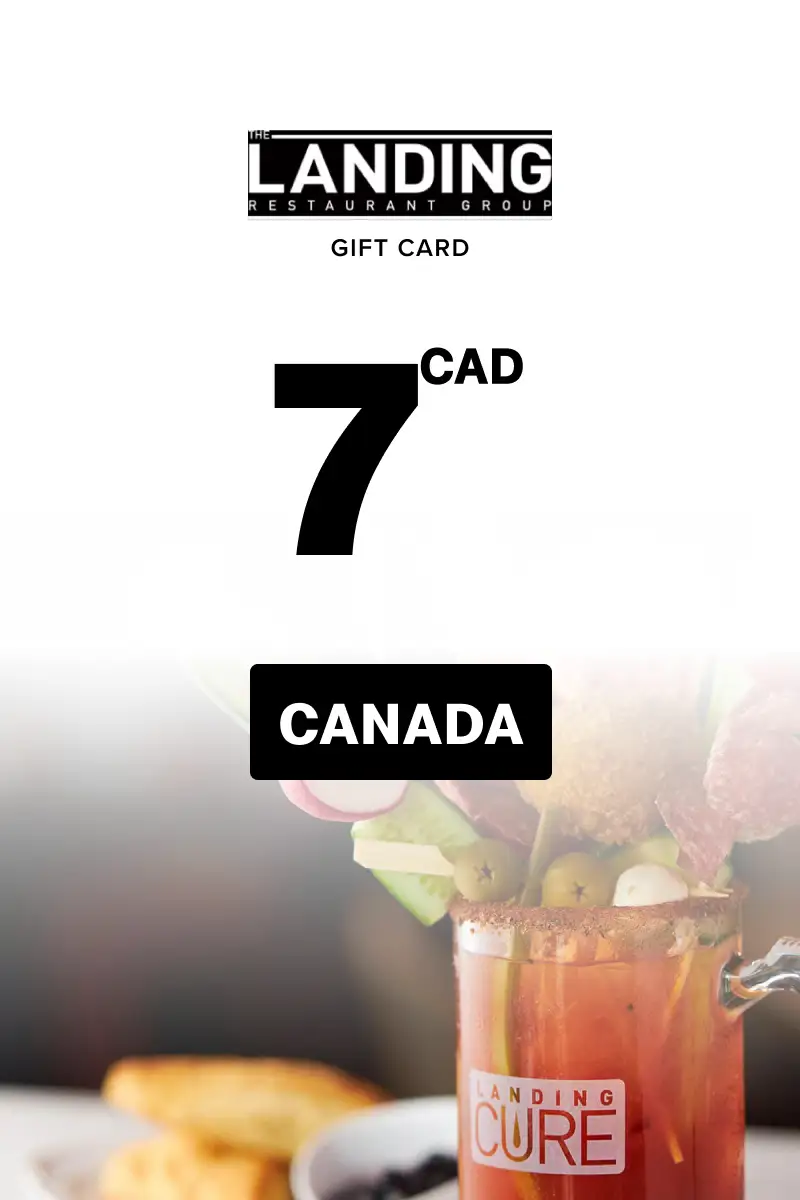 The Landing Group of Restaurants 7 CAD Gift Card (Canada) - Digital Key