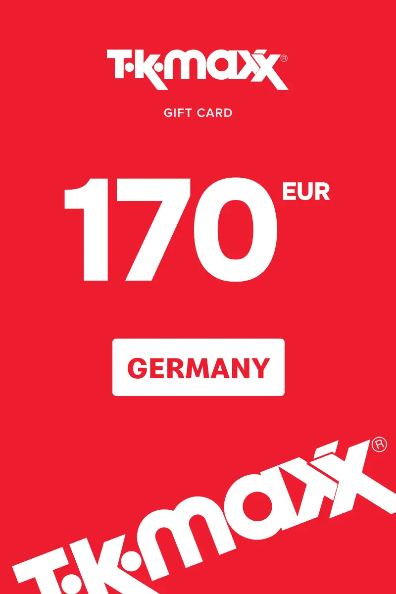TK Maxx 170 EUR Gift Card (Germany) - Digital Key