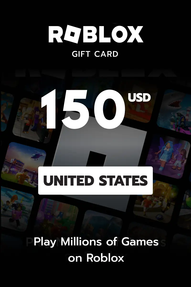 Roblox 150 USD Gift Card (United States) - Digital Key