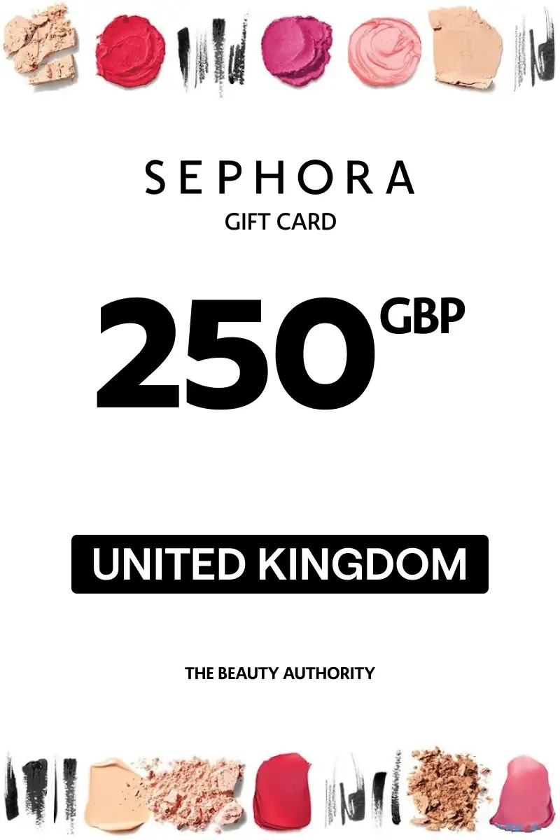 Sephora 250 GBP Gift Card (United Kingdom) - Digital Key