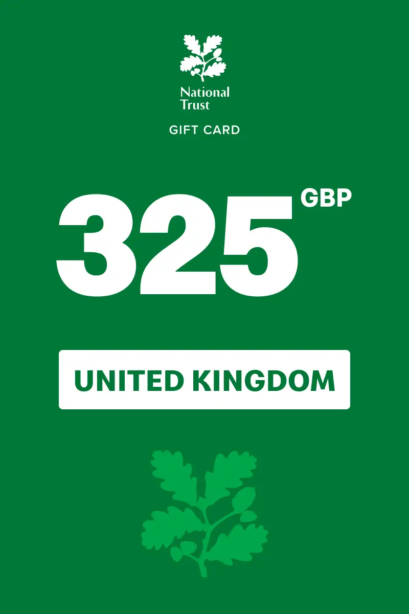 National Trust 325 GBP Gift Card (United Kingdom) - Digital Key
